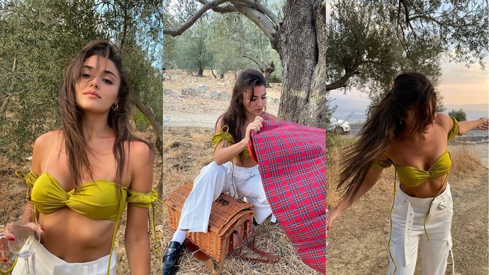 Hande Erçelin son paylaşımı bir günde 3 milyondan fazla beğeni aldı. Sizce o kadar beğeni alacak kadar güzel mi fotoğraflar?