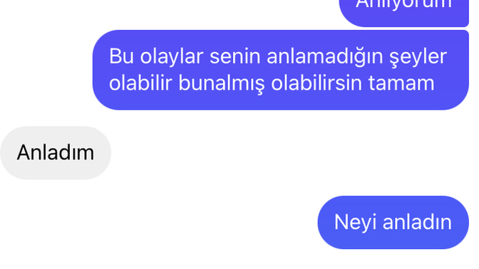 Niye böyle yazıyor?