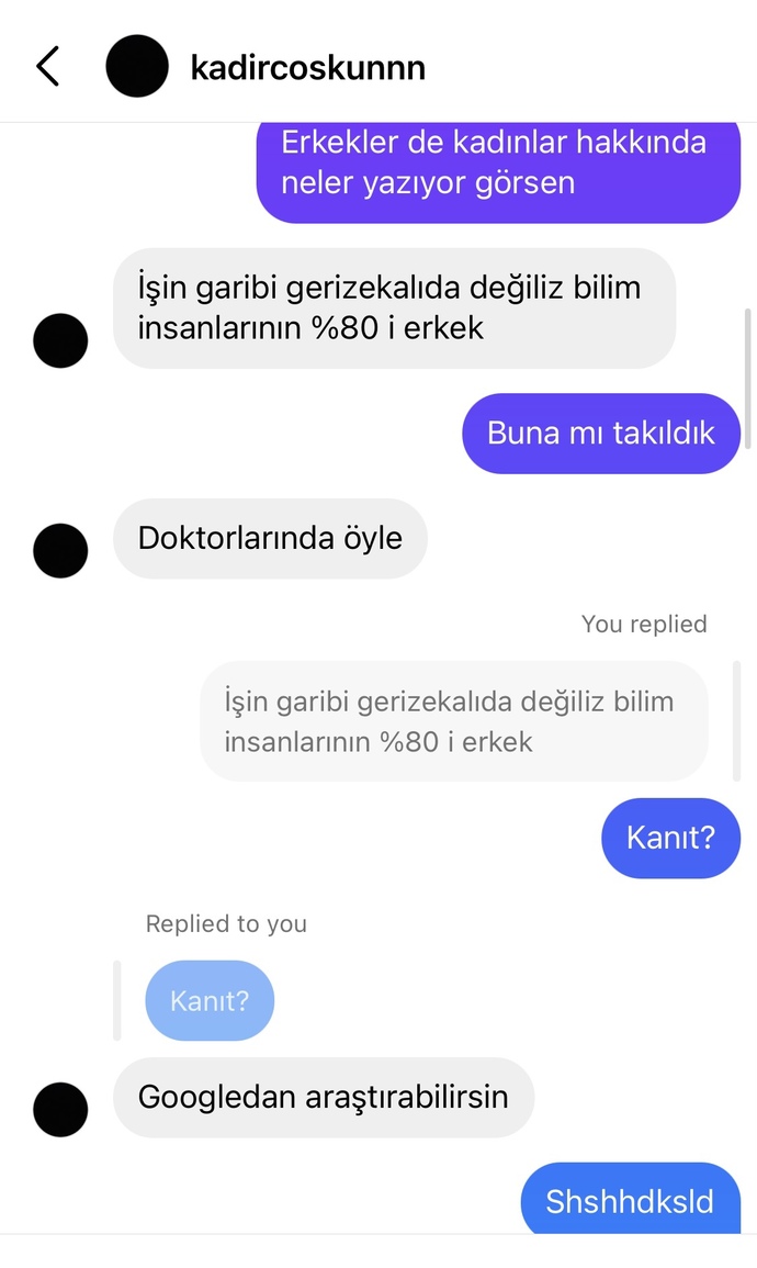 Bilim adamı daha çok diye erkekler daha zekiymiş arkadaşlar sizce öyle mi?