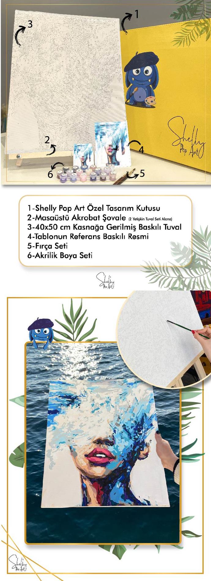 Numara boyama yoluyla yaptığım tabloyu arkadaşım satın almak istedi 🤭 Satmalı mıyım doğruyu mu söyleyeyim?