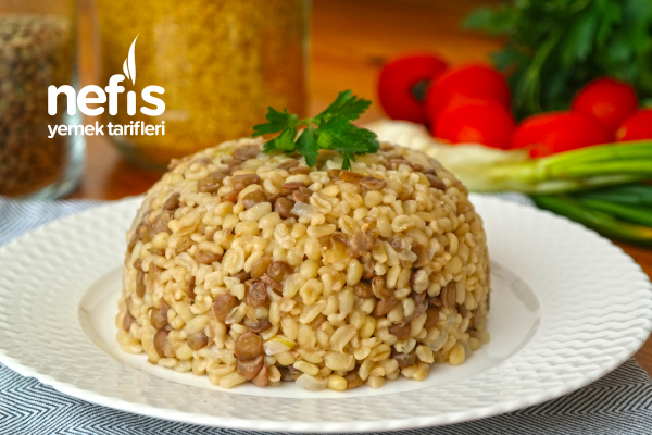 Mercimekli bulgur pilavını ekmekle mi yiyorsunuz?