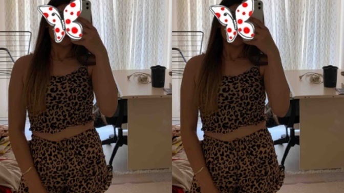 Kuzenim doğum günüm için bu gecelik takımını almış. Sizce olmuş mu yoksa gizlice değiştireyim mi?