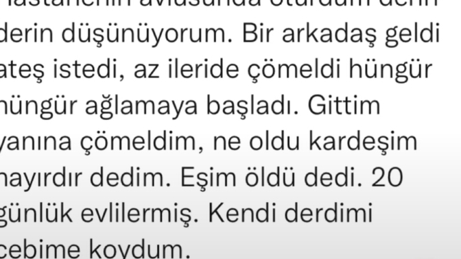 Kendi derdinizi cebinize koyduğunuz oluyor mu?