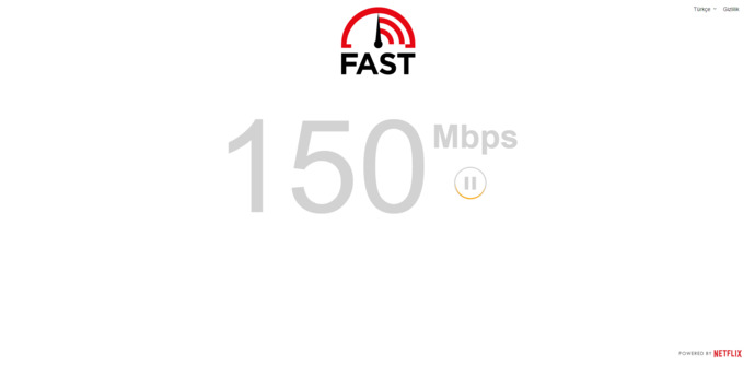 Kullanmakta olduğunuz internet hızı kaç mbps?