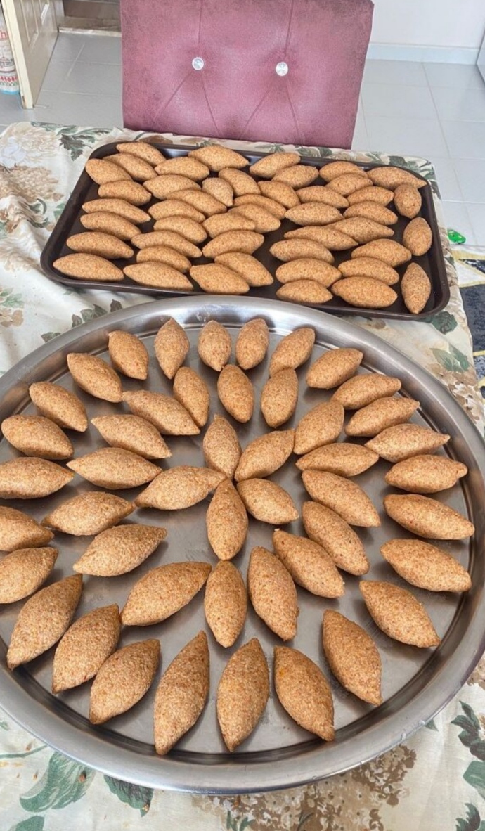 İçli köftelerim nasıl görünüyor?