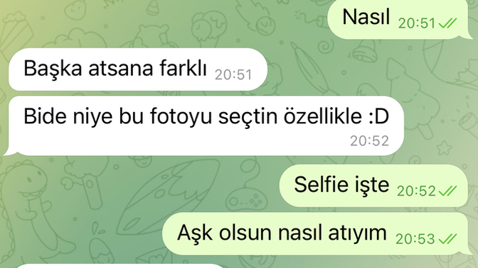 Fotoğraf attım ama sizce beni beğenmedi mi?
