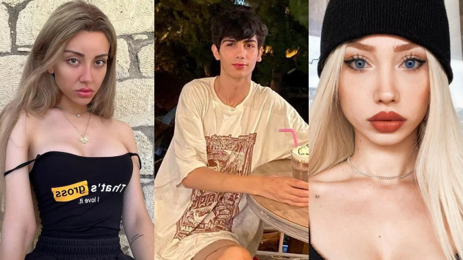 Tiktok Fenomenleri'nin estetikli halleri çok ilginç 😵‍💫 En şaşırtıcı değişim hangisinde olmuş?