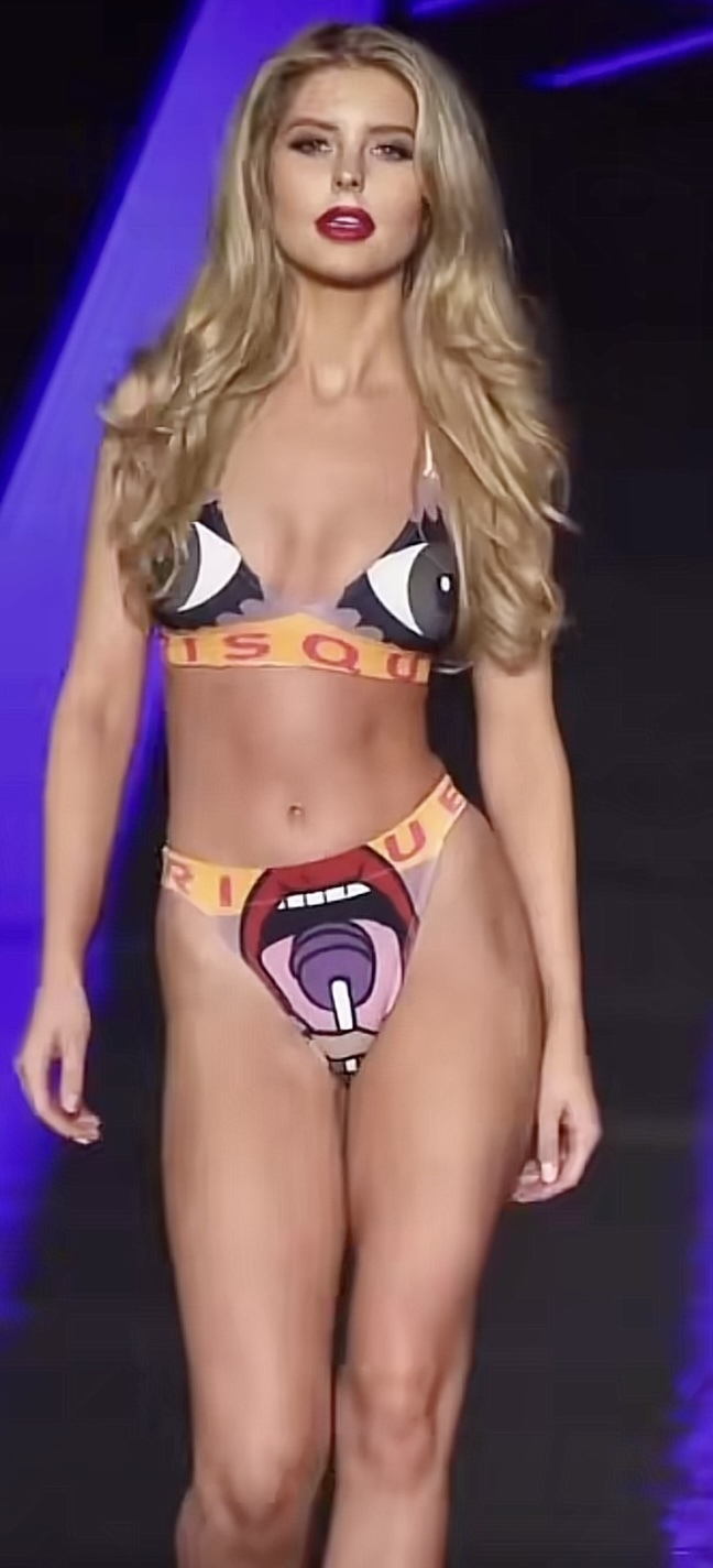 Evet bayanlar, böyle bir bikini giyer miydiniz? Peki ya baylar, sizler sevgilinize eşinize böyle bir bikiniyi müsade eder miydiniz?