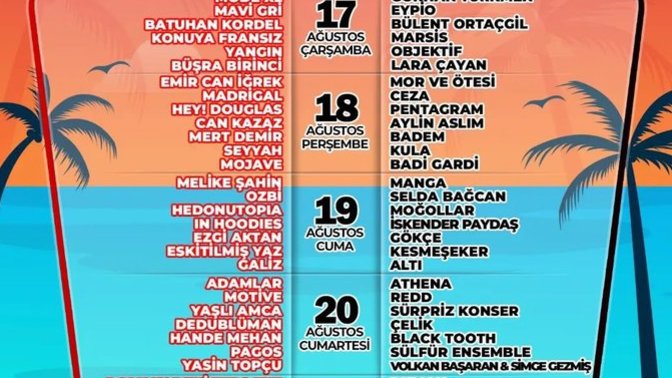 Zeytinli Rock Festivali 2022 kadrosu açıklandı. Siz hangilerine gitmek istersiniz?