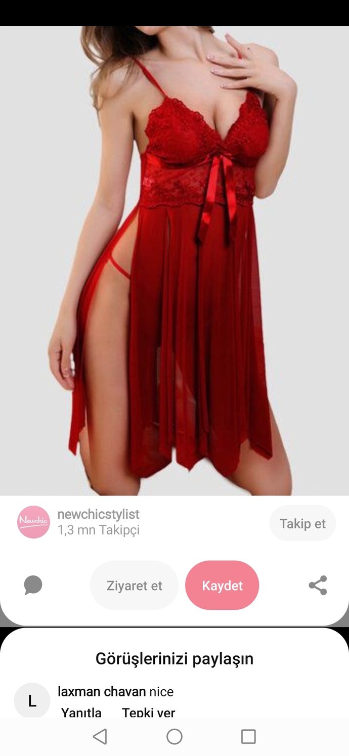 Bu gecelik seksi mi yoksa kötü mü?