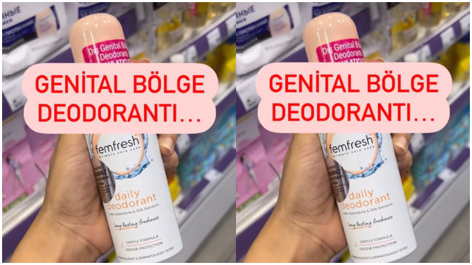 Her şeyi anladım ama genital bölge deodorantı mı 🤯? Sizce bu ürün karşısında dehşete düşmem absürt mü?