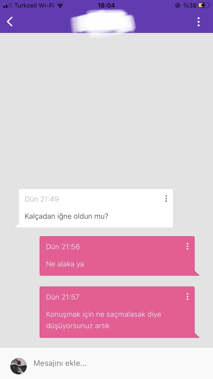Konuşmak için bir bahane bulmaya çalışır mısınız?