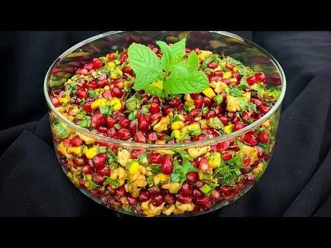 Salatalarınızda nar ve mısır kullanmayı seviyor musunuz?
