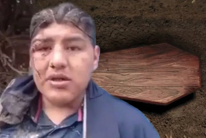 Tabutu yatağı zannedip yattı uyandığında kendini tabutta bulsan ne yaparsın?