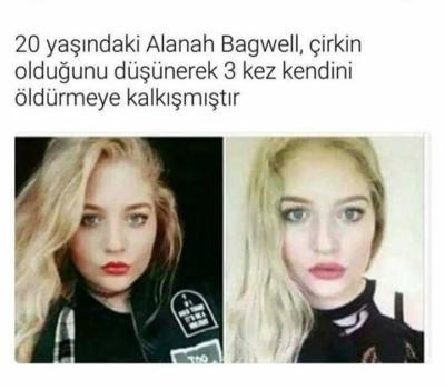 Çirkin olmak demek sevilmemek demek dışlanmak demek mi?