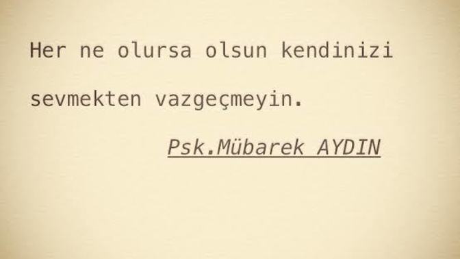 Kendinizi seviyor musunuz? Ben bayılıyorum 😃?