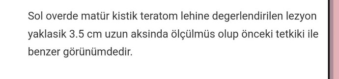 Yumurtalık kistleri kaç cm olunca alınmalı?