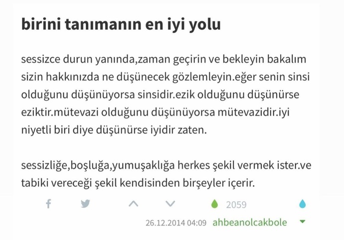 Sessiz insan, sinsi insan mı demektir?