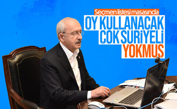 Hani milyonlarca Suriyeli oy kullanacaktı? Kemal Kılıçdaroğlunun aciklamasi hakkın da ne dusunuyorsunuz?