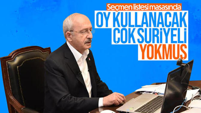 Hani milyonlarca Suriyeli oy kullanacaktı? Kemal Kılıçdaroğlunun aciklamasi hakkın da ne dusunuyorsunuz?