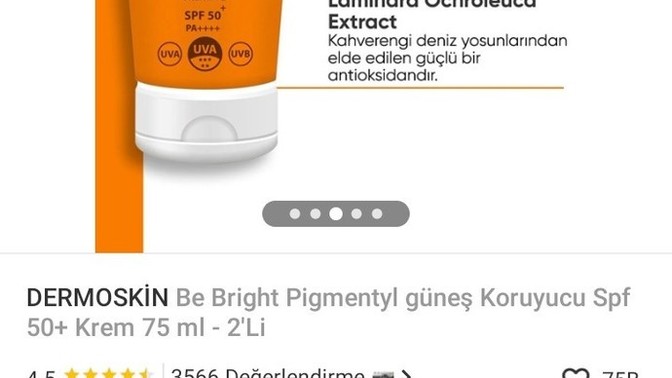 Dermoskin güneş kremi nasıl? Güzel mi?