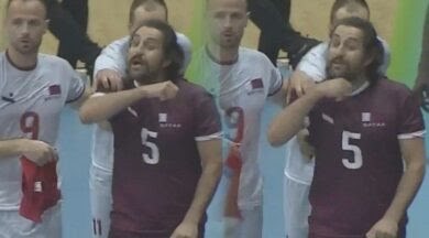 Erkekler İslami Oyunlar voleybolu sırasında, Katarlı rakip Türk oyuncuya seni öldüreceğim işareti yapmış. Ne diyorsunuz bu olaya?