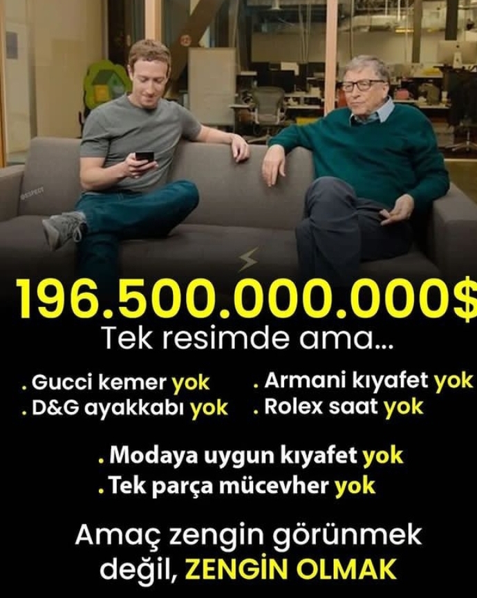 Zengin görünmeye çalışan kesim hakkında düşüncelerin nedir?