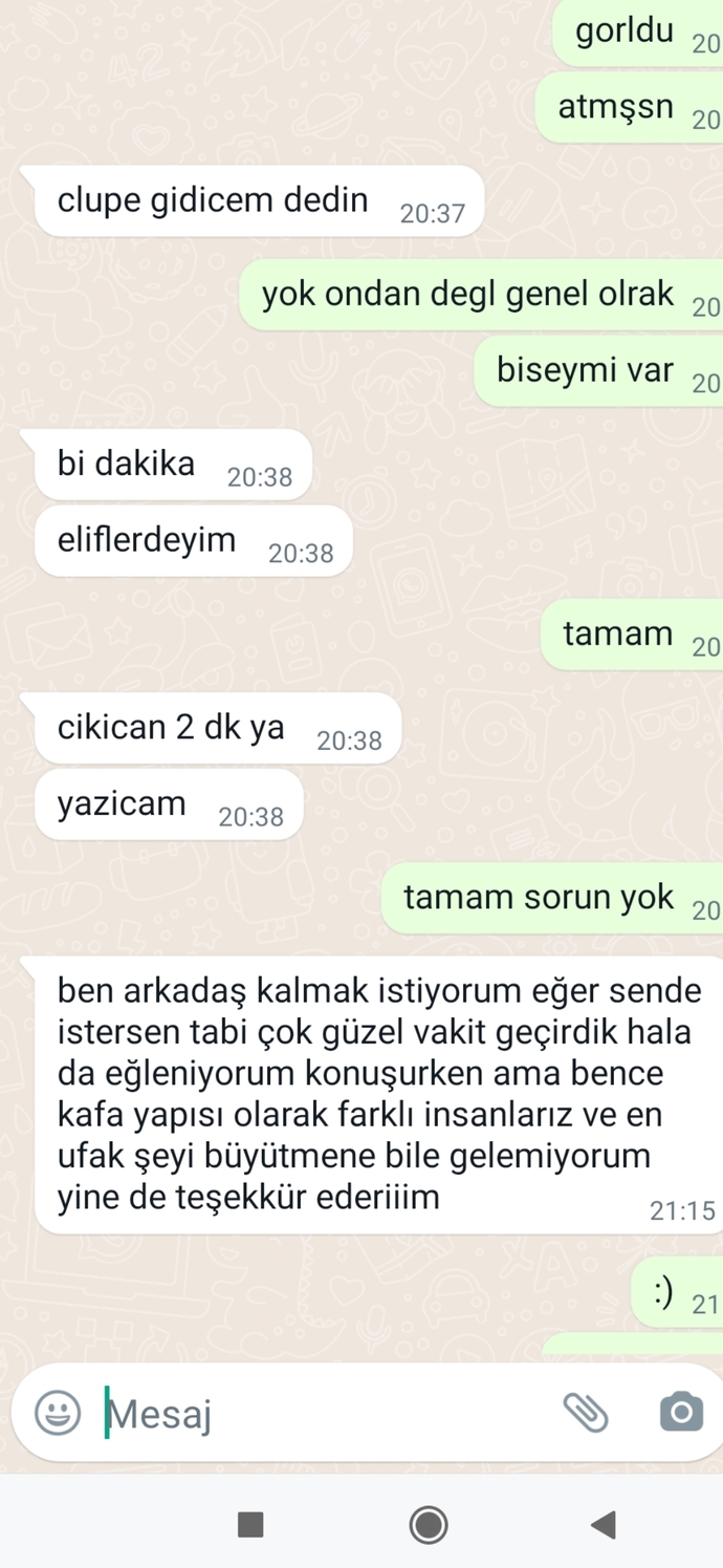Tekrardan olur mu bizden?
