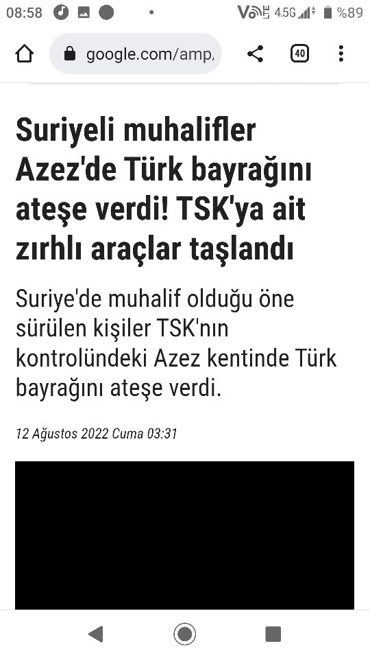 Dinci terör ÖRGÜTÜ ÖSO, SURİYEDEKİ Türk askerine saldırıyor. Ne düşünüyorsunuz?