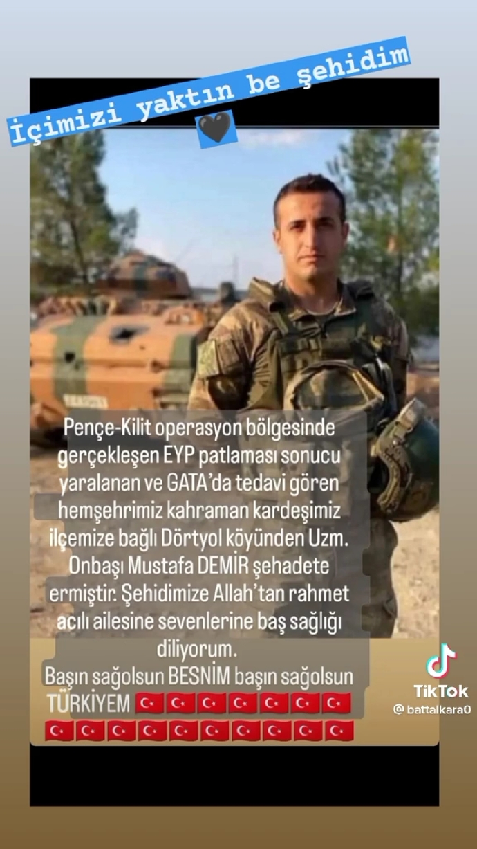 Şehit. Mustafa Demir