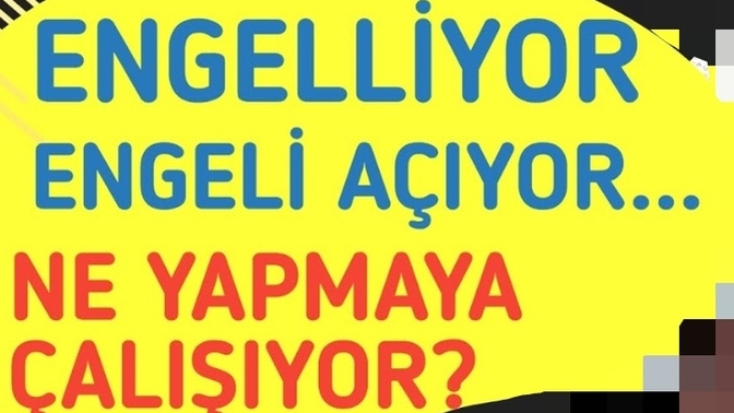 Sürekli birisini engelleyip engelini kaldırır mısınız?