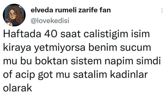 Seksten para kazanmaktan daha ahlaksız bir şey söyleyin?