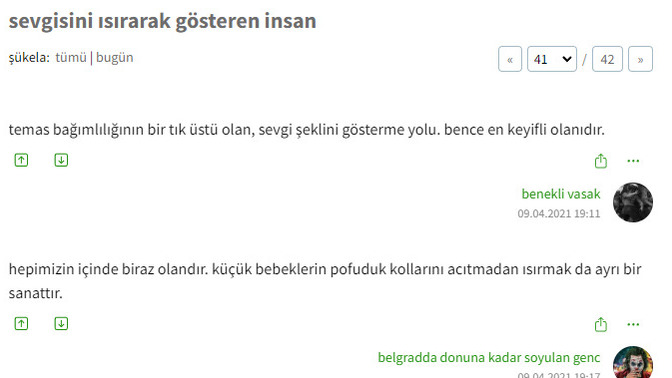 Sevginizi ısırarak gösterir misiniz?