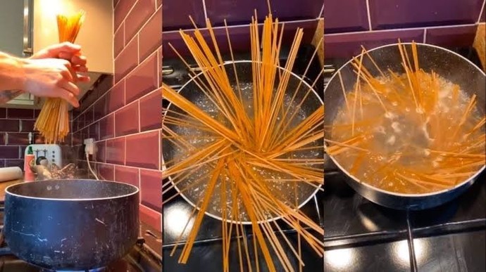 Spagettiyi kırarak mı yoksa bütün şekilde mi pişirirsiniz?