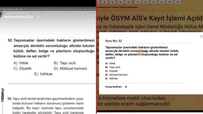 Çalınan sınavların arkasında sizce AKP ve Erdoğan mı var?