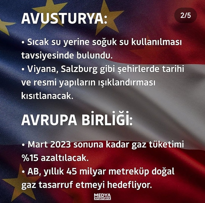 Avrupa, enerji krizinde kışın uygulanacak yeni tedbirler getirdi. Doğal gaz sorunu nasıl çözülücek? Şartları nasıl buldunuz?