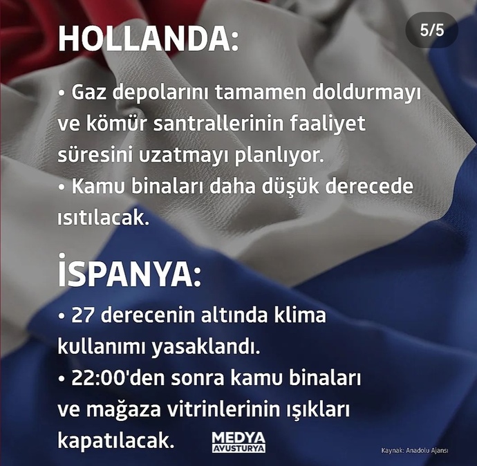 Avrupa, enerji krizinde kışın uygulanacak yeni tedbirler getirdi. Doğal gaz sorunu nasıl çözülücek? Şartları nasıl buldunuz?