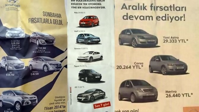 Geçmişteki araba fiyatlarını görünce ne hissediyorsunuz?