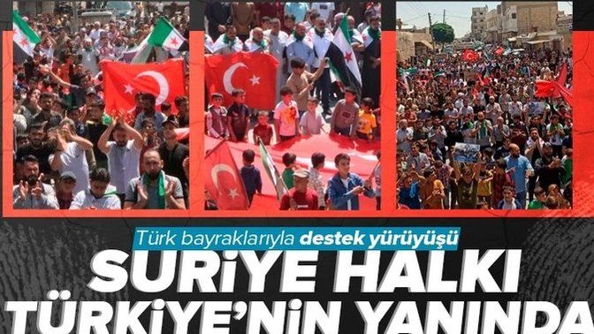 Suriye'de Türk bayrağına karşı provokasyon?