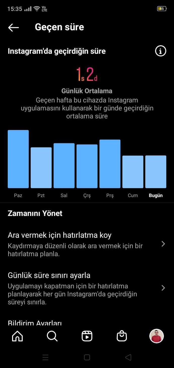 Günlük ortalama kaç saatinizi internette geçiriyorsunuz?