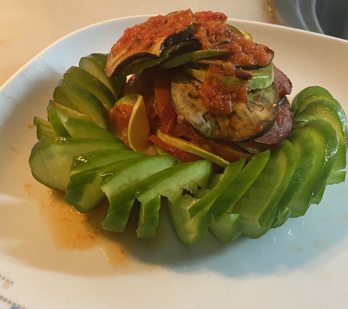 Ratatouille yaptım nasıl olmuş?