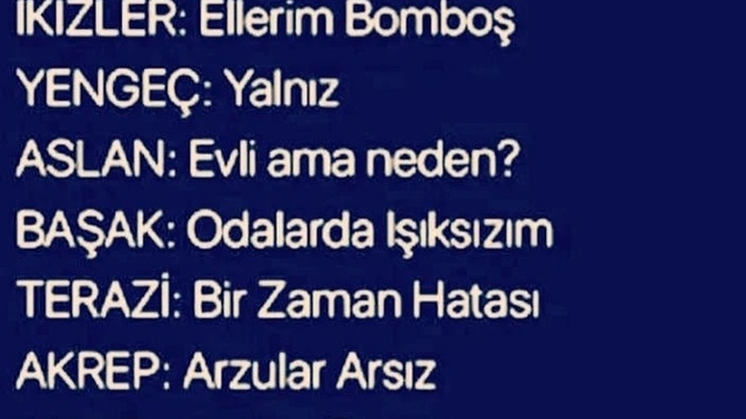İlişki durumunuz ney☺️?