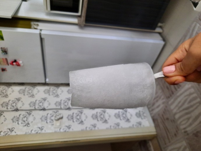 Buz yeme hastalığım var bu sprite la yaptığım buzlu dondurma?