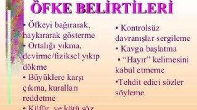 Öfke kontrolü sorunu yaşıyor musunuz?