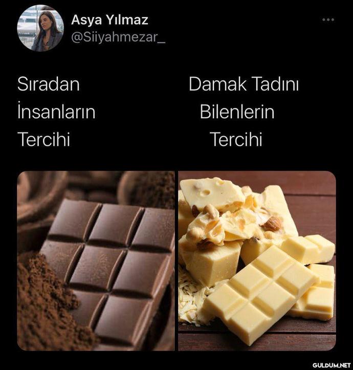 Beyaz olsun bizim olsun.
