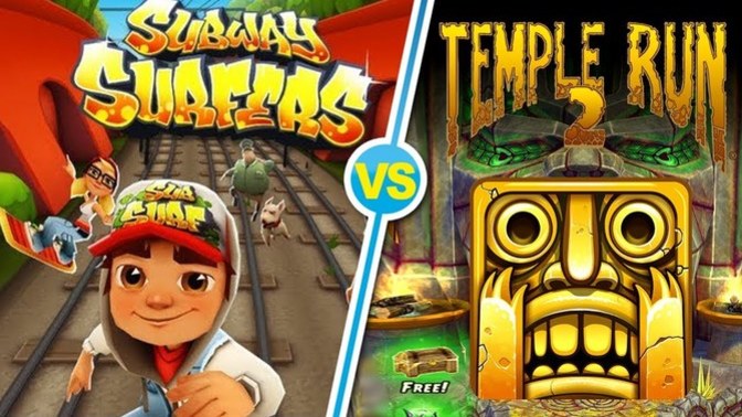 Subway Surfers VS Temple Run! Hangi oyunu daha çok seviyorsunuz?