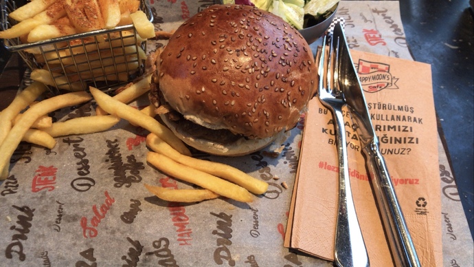 Kimler benim gibi hamburger aşığı?