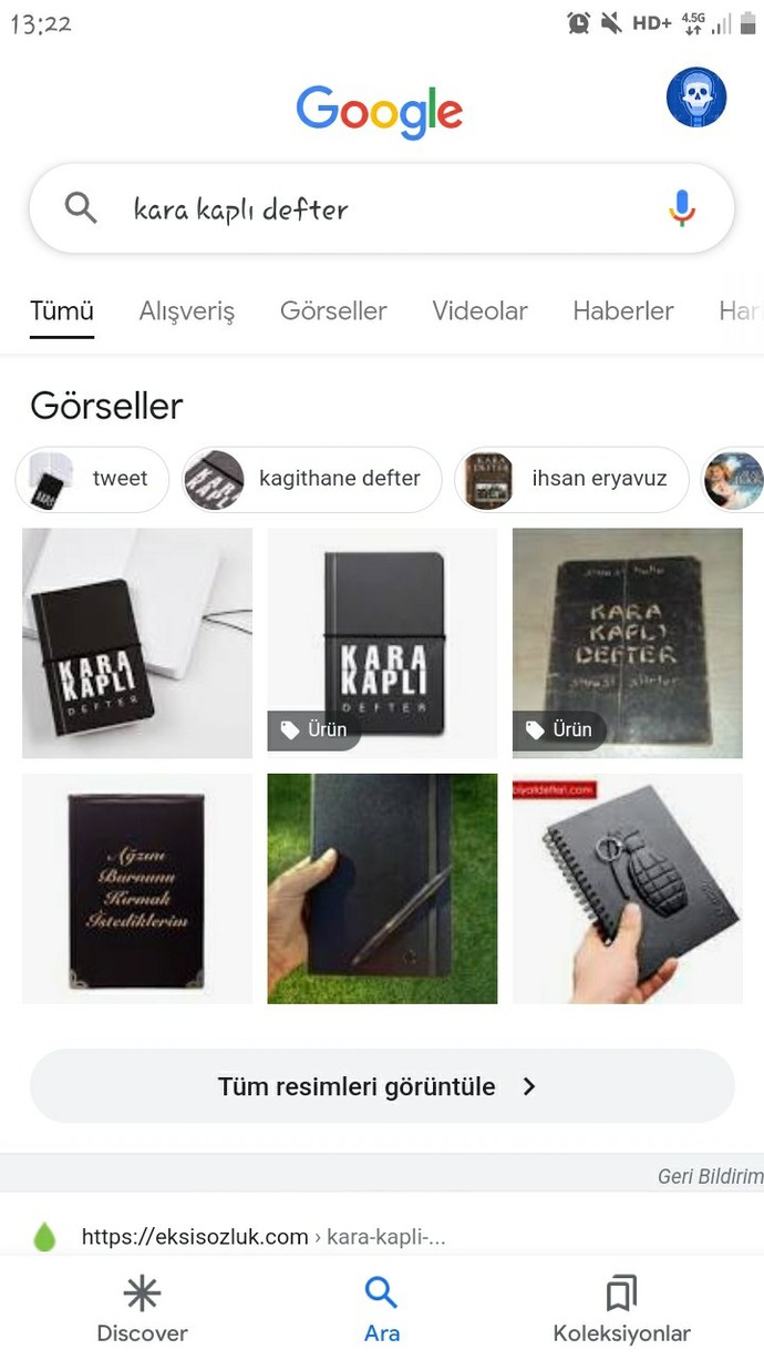 Sizin de karakapli defteriniz var mı? Ve bu deftere yazdığınız isimler?