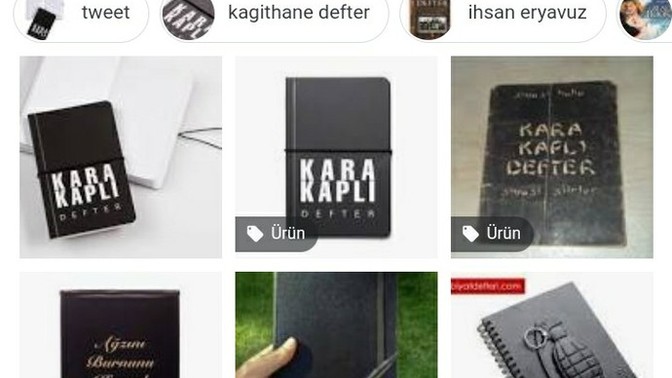 Sizin de karakapli defteriniz var mı? Ve bu deftere yazdığınız isimler?