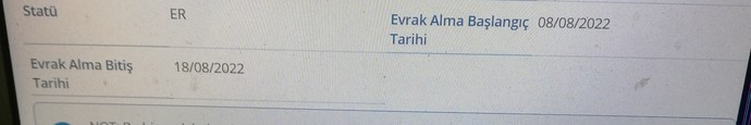 Askerlik evrak alma başlangıç bitiş tarihi ne demek?